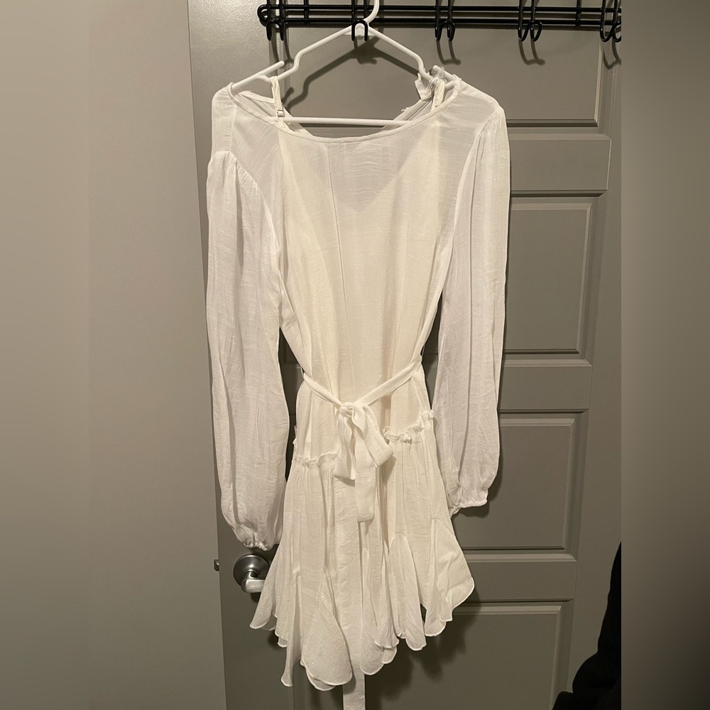 White summer dress